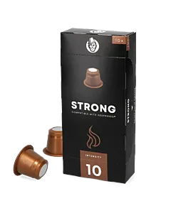 Kaffekapslen Strong 10 pods for Nespresso&reg;