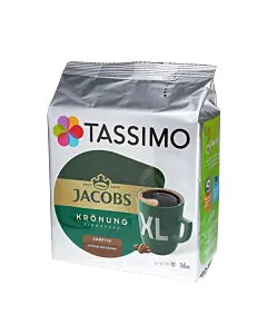 Jacobs Kr&ouml;nung Kr&auml;ftig XL package and capsule for Tassimo
