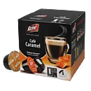 Café René Café Caramel package and pod for Dolce Gusto
