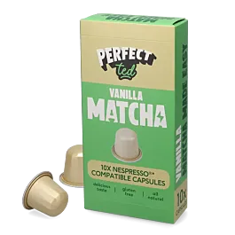 PerfectTed | Matcha cu vanilie - 10 capsule compatibil cu Nespresso®