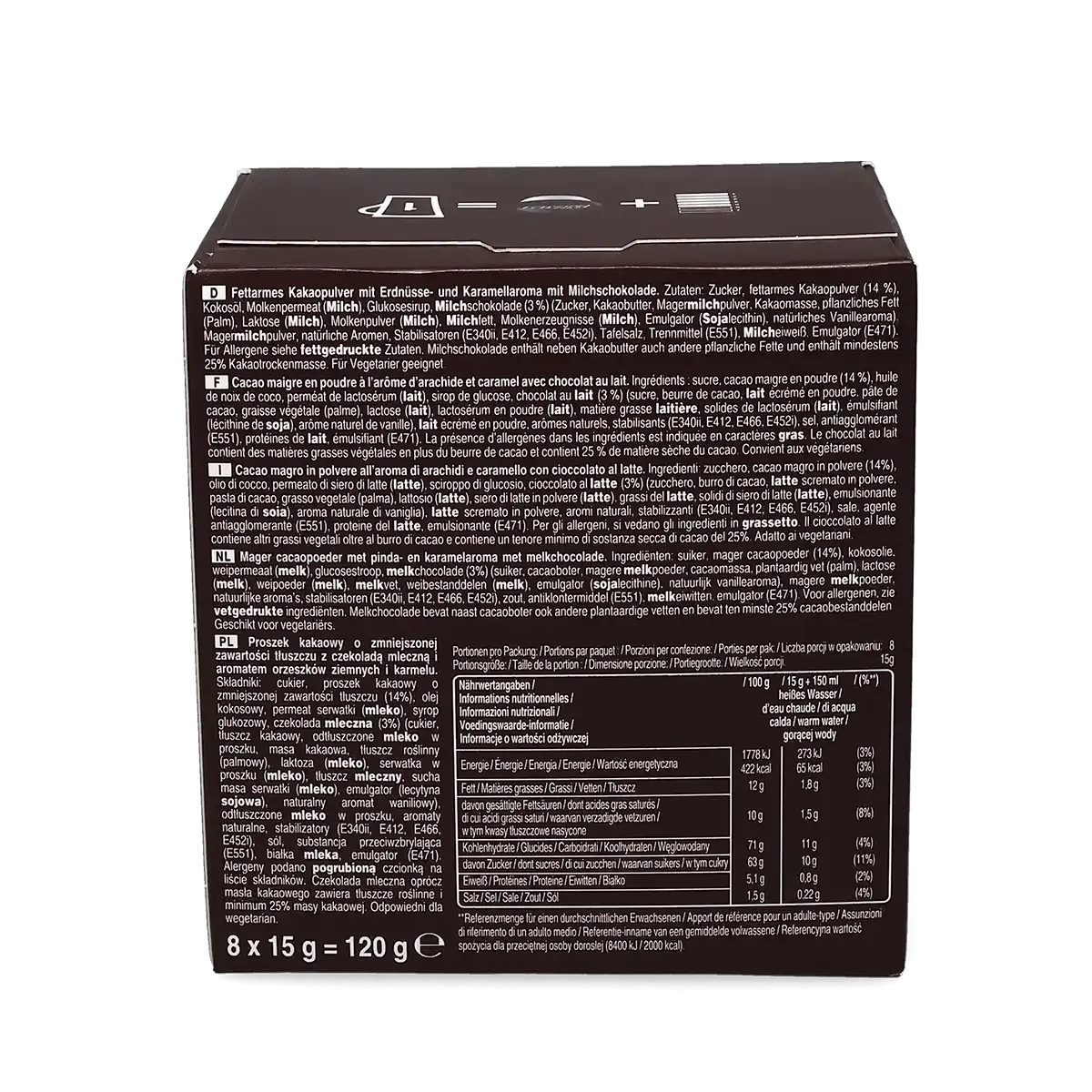 Snickers | Horúca čokoláda - 8 capsule compatibil Dolce Gusto