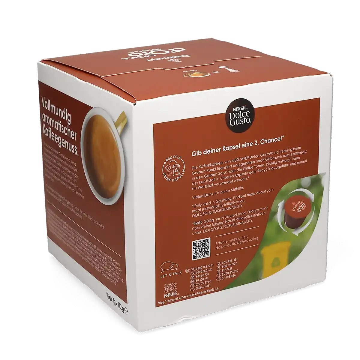 Nescafé | Dallmayr Crema d'Oro Intensa - 16 capsule pentru Nescafé
