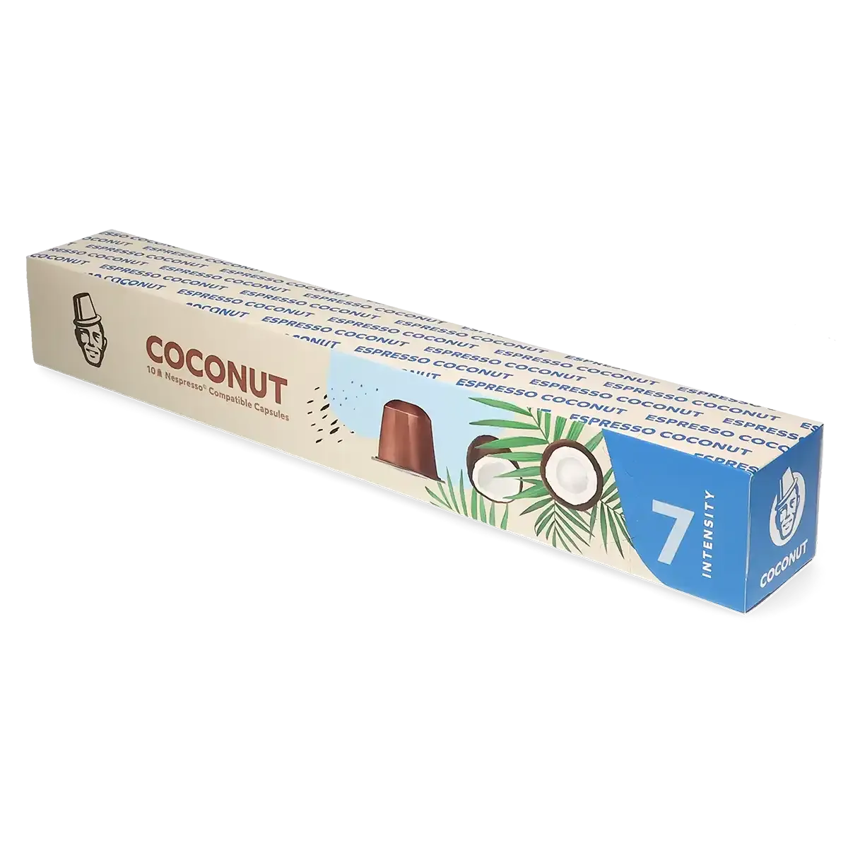 COCOʕ•ᴥ•ʔ Kaffekapslen | Espresso cu nucă de cocos - 10 capsule compatibil