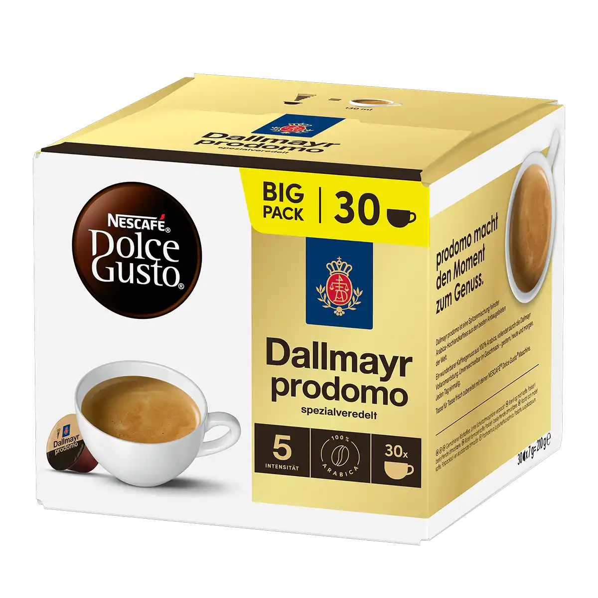 Nescafé | Dallmayr Prodomo - 30 capsule pentru Nescafé® Dolce Gusto
