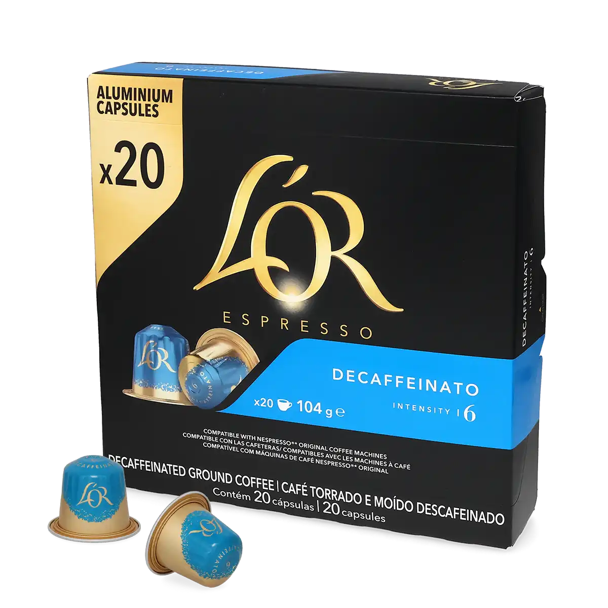その他 One frameTE nespresso-lor-20-decaffeinato-